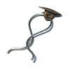 Image of Hard to find John Deere Trip Rope Holder. Fits seats with ventilation holes