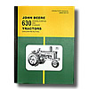 Image of John Deere tractor manuals