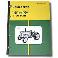 Image of John Deere 330 Parts Catalog