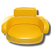 Image of John Deere Seat Cushion